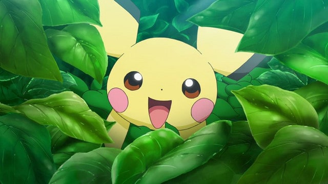 baby pikachu - anime pokemon