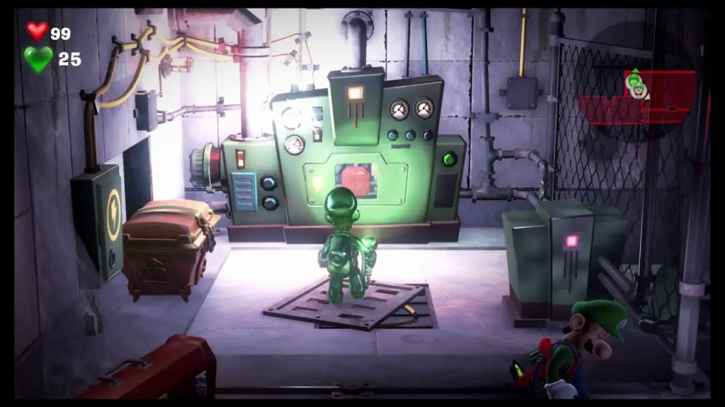 Dove trovare tutti gli scantinati [B1] Gemme in Luigi 's Mansion 3