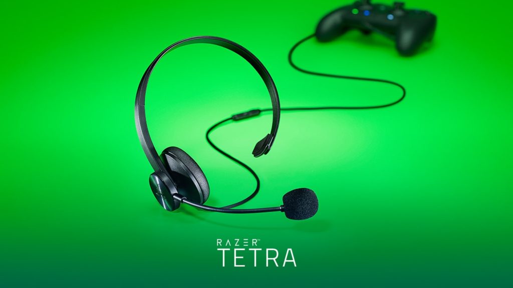 L'auricolare Chat Razer Tetra Console è nitido, pulito ed economico