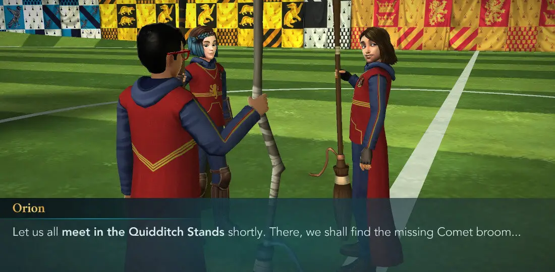 Harry Potter Hogwarts Mystery Quidditch Alla ricerca di una cometa Parte 2