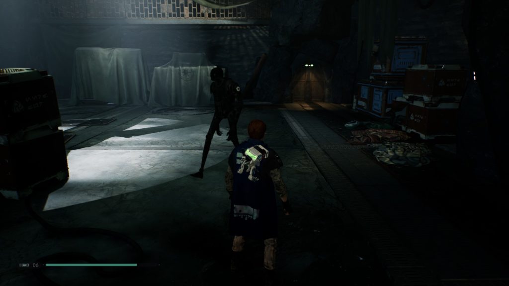 Come hackerare un droide di sicurezza in Jedi: Fallen Order