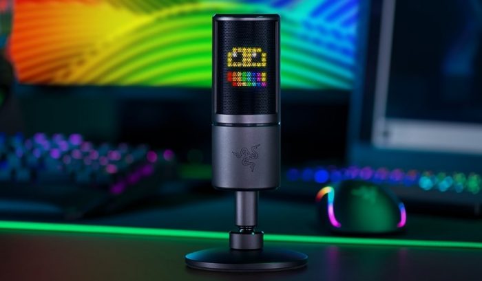 Emote Mic di Razer Seiren