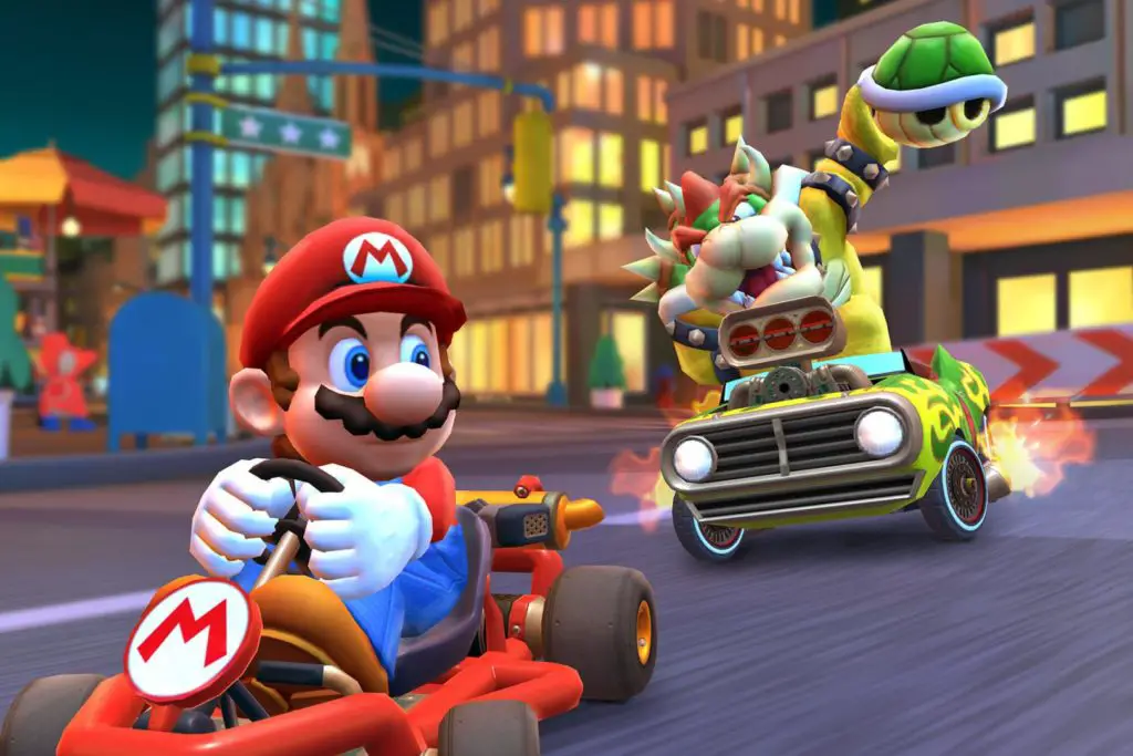 Come ottenere tre colpi con la Shell di Bowser nel tour di Mario Kart Come ottenere tre colpi con la Shell di Bowser nel tour di Mario Kart