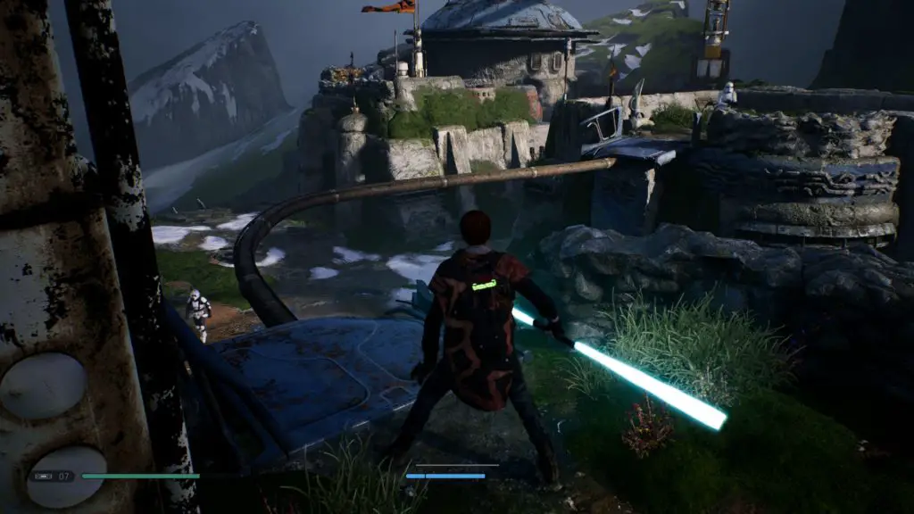 Come sconfiggere tre nemici con una sola spada laser lanciata in Jedi: Fallen Order Come sconfiggere tre nemici con una sola spada laser lanciata in Jedi: Fallen Order