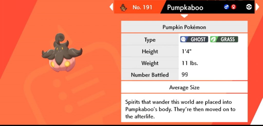 Dove trovare Pumpkaboo e come evolverlo in Pokémon Sword and Shield