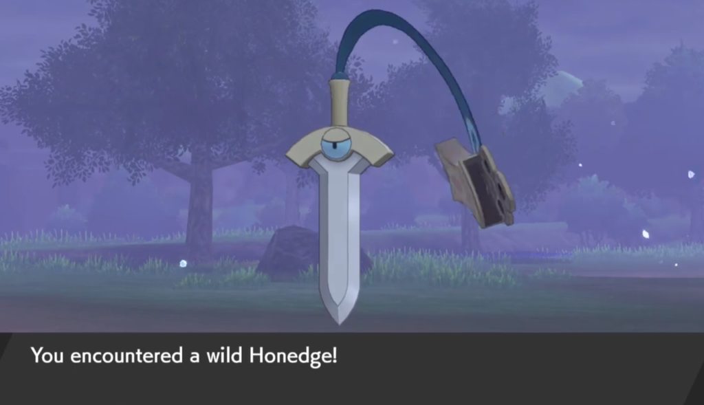 Dove trovare ed evolvere Honedge in Pokémon Sword and Shield