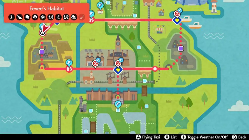 Guida ai simboli meteorologici per Pokémon Spada e scudo Guida ai simboli meteorologici per Pokémon Spada e scudo