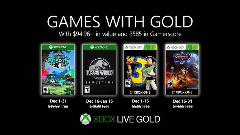 Giochi Xbox Live con oro
