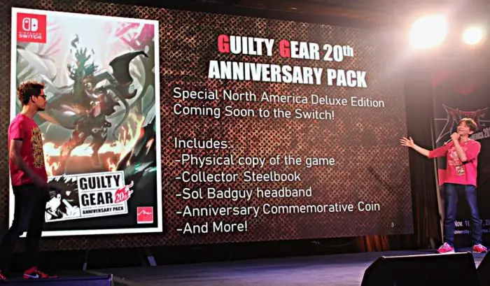 Pacchetto per il 20 ° anniversario di Guilty Gear