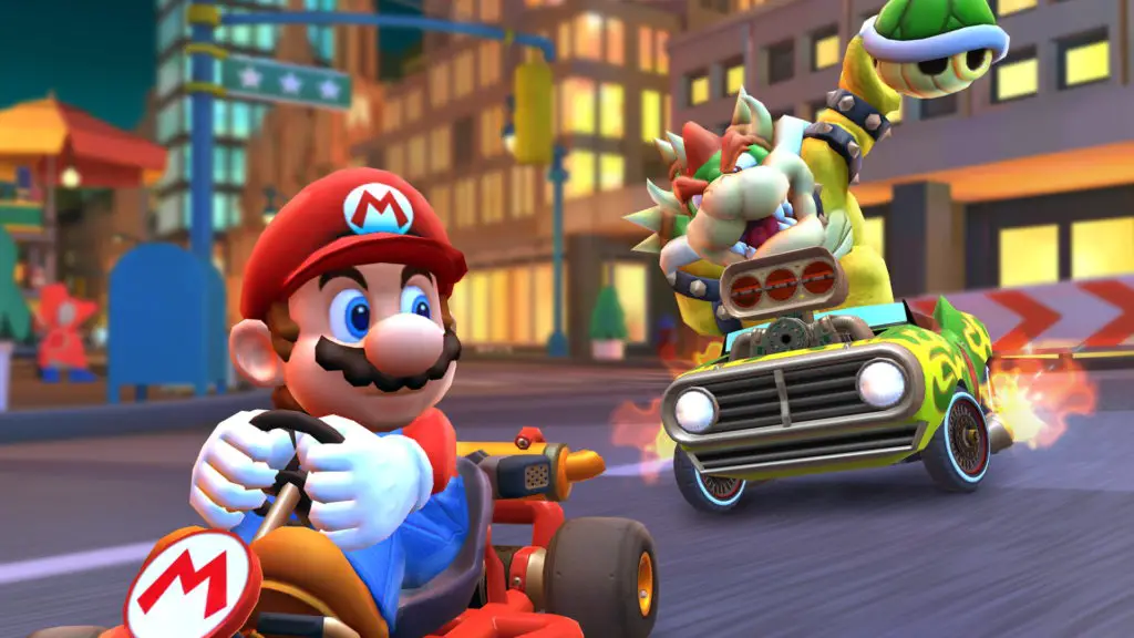 Tour di Mario Kart – Come far atterrare 3 colpi con conchiglie verdi in una sola gara, usando un pilota che indossa un guscio Tour di Mario Kart - Come far atterrare 3 colpi con conchiglie verdi in una sola gara, usando un pilota che indossa un guscio