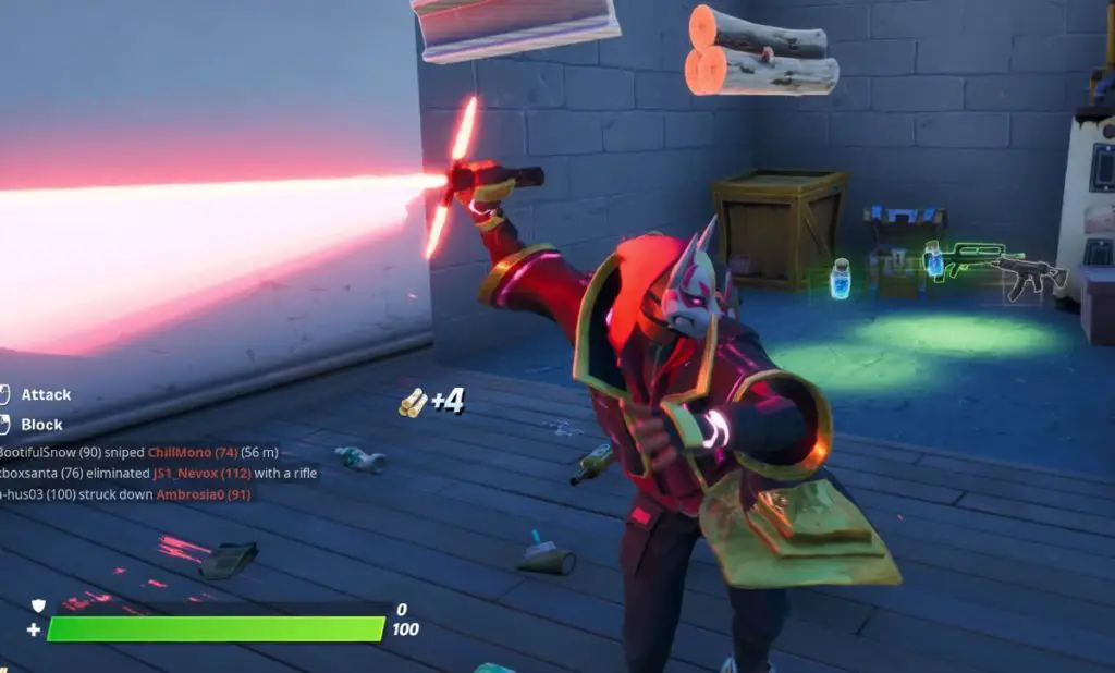 Come ottenere una spada laser in Fortnite Come ottenere una spada laser in Fortnite