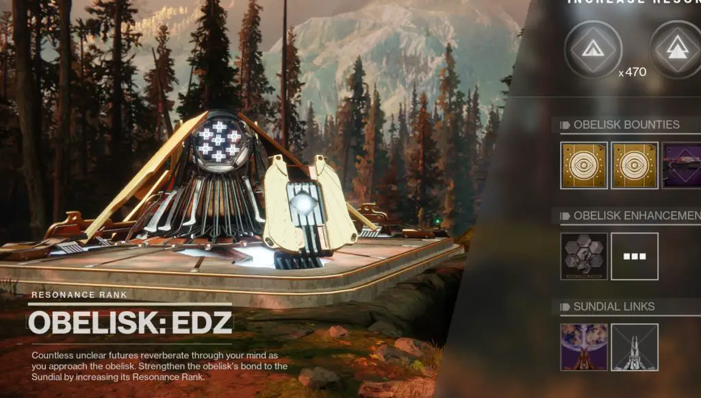 Come sbloccare l'obelisco EDZ e la sua posizione in Destiny 2