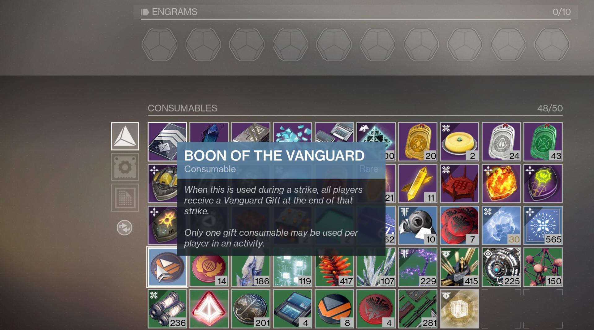 Boon of the Vanguard