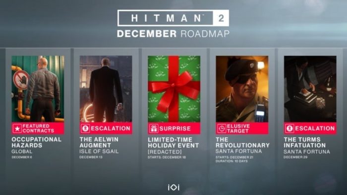 Hitman dicembre Roadmap