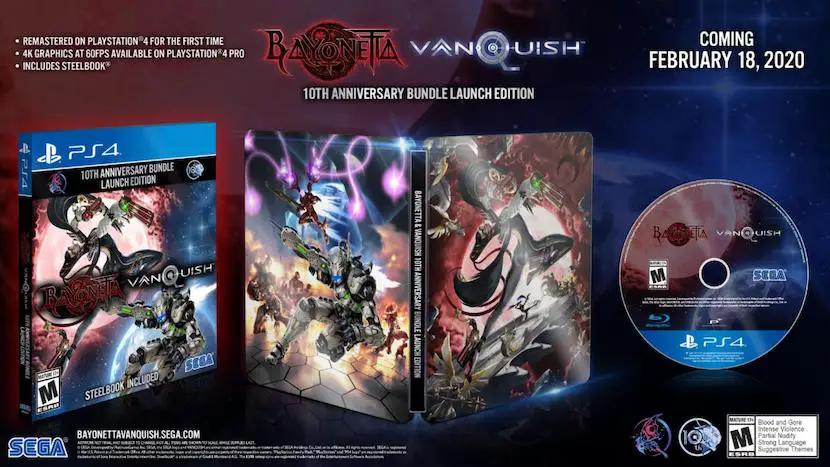 Bayonetta Vanquish Cover Art