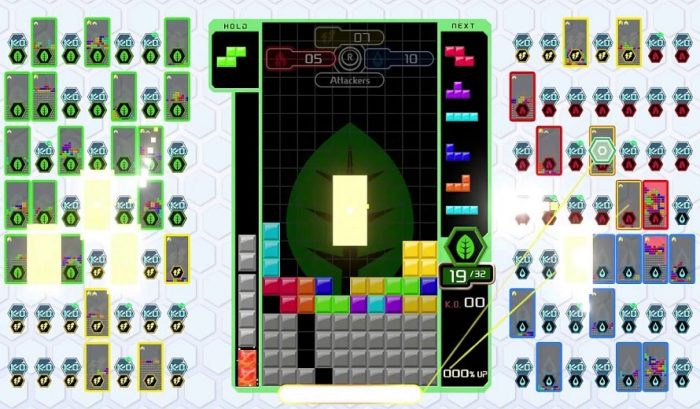 Tetris 99 Team Battle Mode
