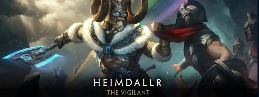 Inviato dall'alto, il dio nordico Heimdallr è ora giocabile in Smite