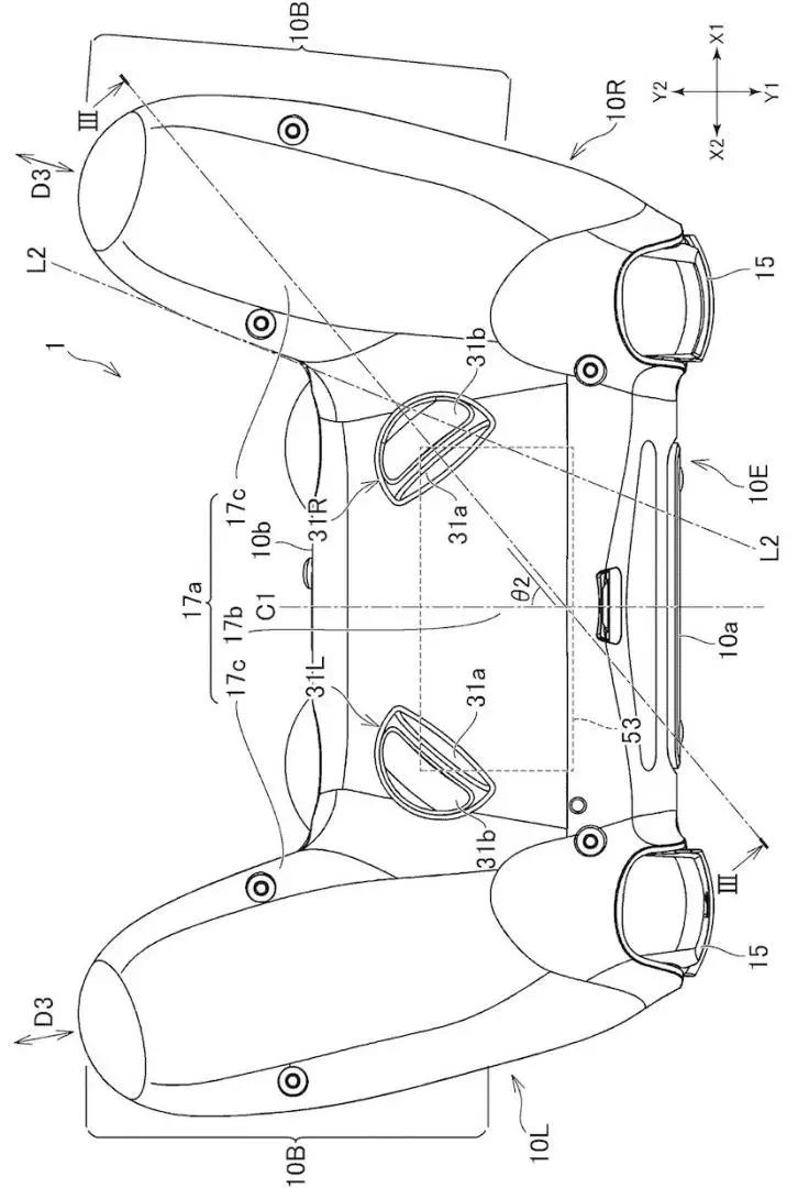 Design controller PlayStation