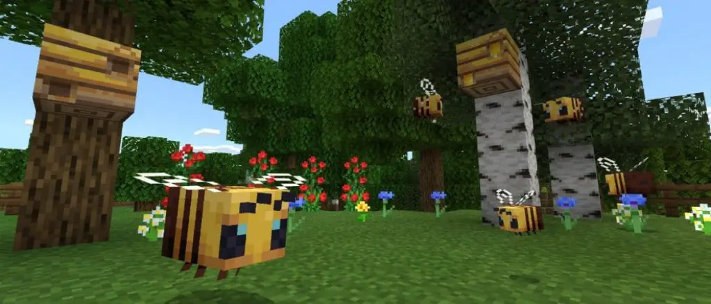 Minecraft Buzzes Insieme a Buzzy Bees Patch, Live Now