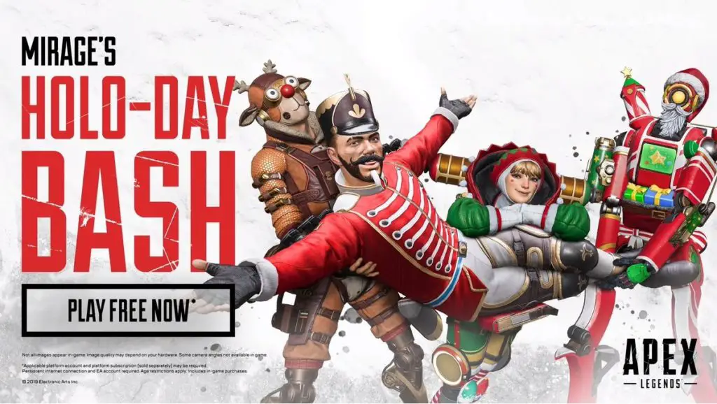 Mirage interrompe i Game Awards per avviare Apex Legends & # 039; Holo-Day Bash Mirage interrompe i Game Awards per avviare Apex Legends & # 039; Holo-Day Bash