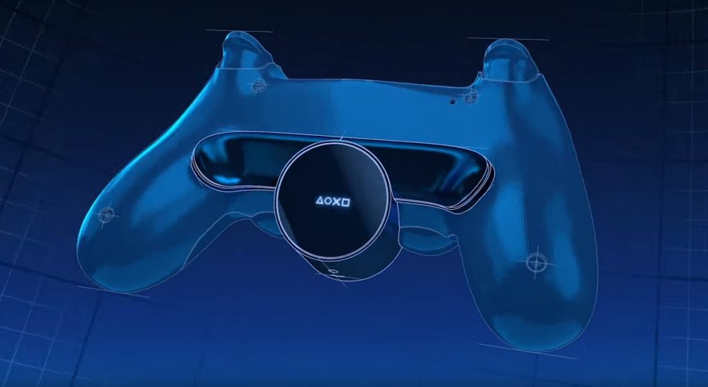 PlayStation utilizza SCUF con il pulsante Indietro allegato