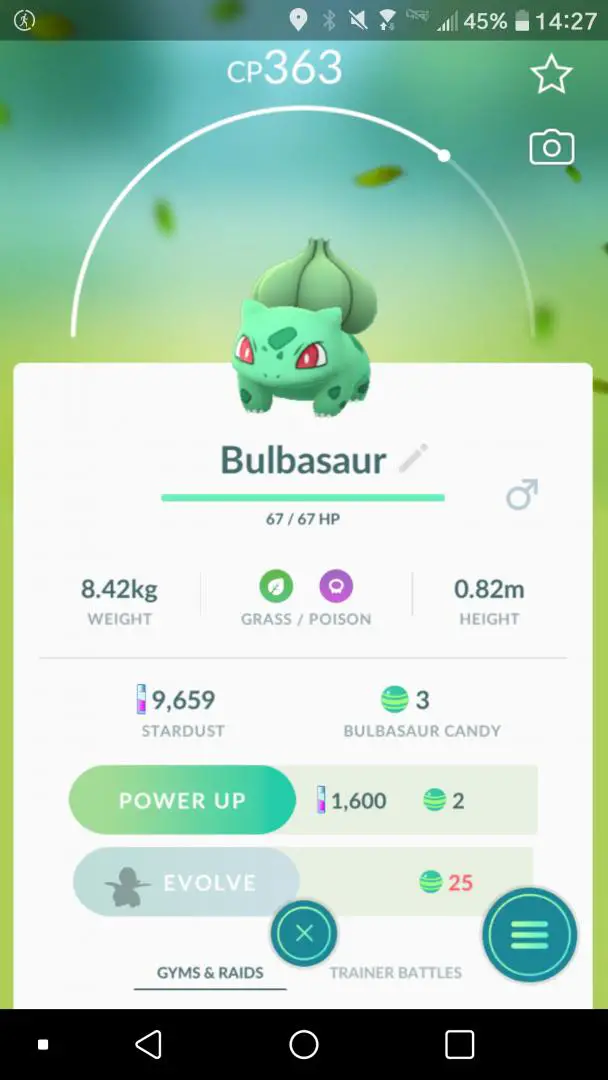 Sali di livello i tuoi Pokémon