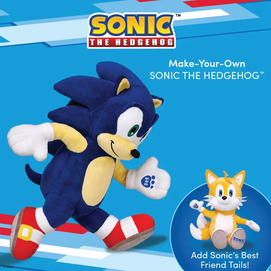 Sonic Build-A-Bear 2016