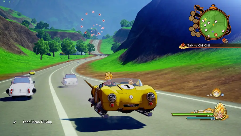 Come salire e scendere da un veicolo in Dragon Ball Z: Kakarot