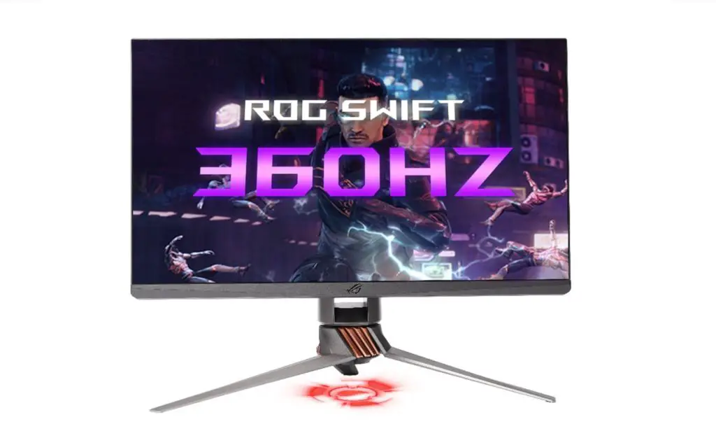 Sposta oltre 240Hz, Asus ROG Swift a 360Hz è qui