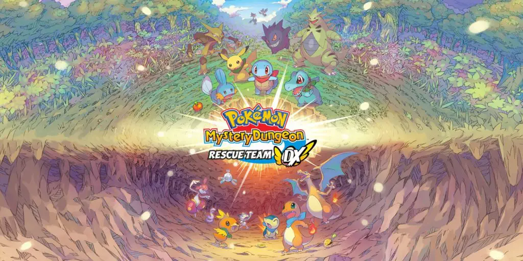 eShop conferma Pokémon Mystery Dungeon DX su Switch con dimensioni di 2,1 GB