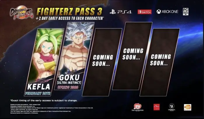Dragon Ball FighterZ Stagione 3 Rimorchio