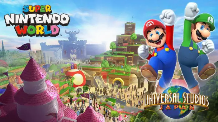 schermo di super nintendo world orlando