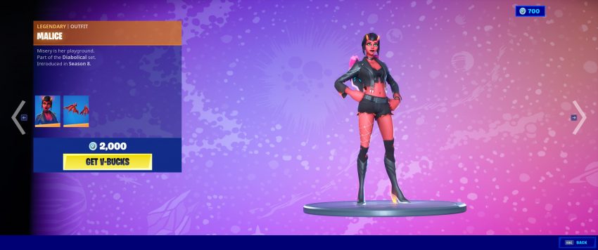 Malice "class =" wp-image-65567 "srcset =" //giocareora.com/wp-content/uploads/2020/04/1587980575_552_Fortnite-Item-Shop-27-aprile-2020-Cosa-c39e-oggi.jpg 850w, https: // assets .gamepur.com / wp-content / uploads / 2020/04/27042004 / Malice-1-500x209.jpg 500w, https://assets.gamepur.com/wp-content/uploads/2020/04/27042004/Malice- 1-1536x643.jpg 1536w, https://assets.gamepur.com/wp-content/uploads/2020/04/27042004/Malice-1-2048x857.jpg 2048w "dimensioni =" (larghezza massima: 850px) 100vw, 850px "/></noscript></figure>
</div>
<h2>Glifo in fiamme – 500 V-buck</h2>
<div class=