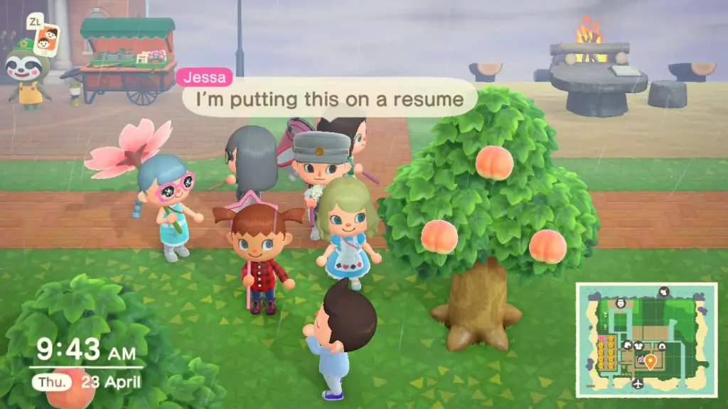 Elijah Wood visita i fan di Animal Crossing: New Horizons in cerca di buoni affari con la rapa