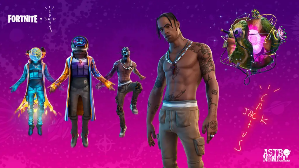L'evento Astronomical Fortnite di Travis Scott è stato interpretato da 12 milioni di utenti, un record di tutti i tempi