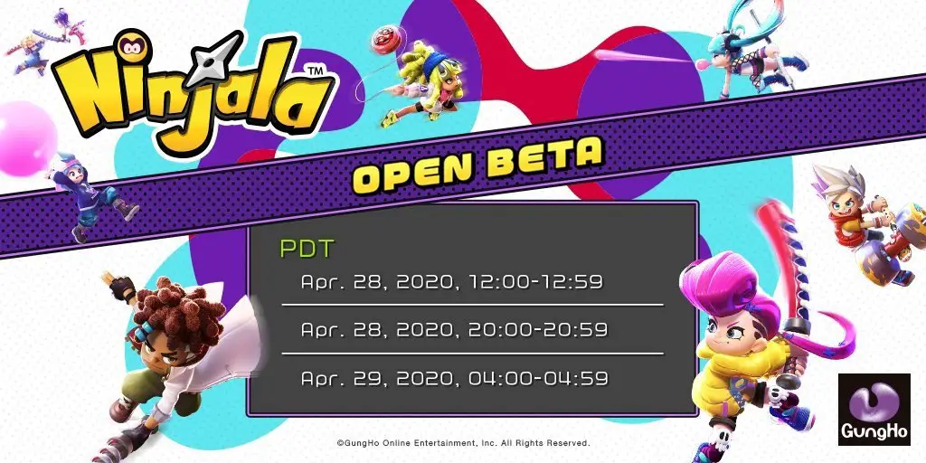 Informazioni su Open Beta di Ninjala