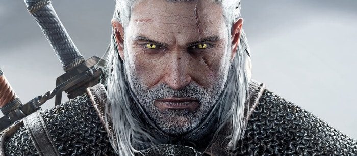 Personaggi con barba - Geralt of Riveria - Witcher Series-min