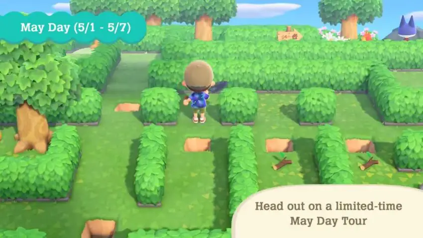 Animal Crossing New Horizons May Day