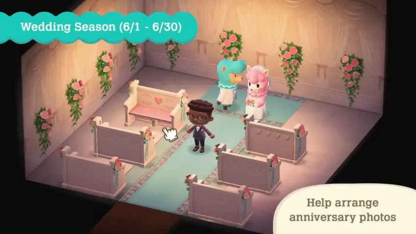 Stagione di nozze di Animal Crossing New Horizons