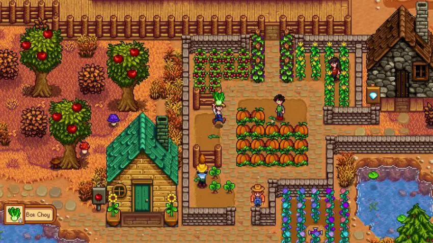 Fattoria multigiocatore di Stardew Valley