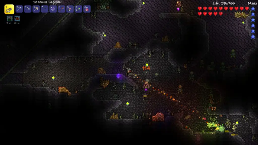 Come ottenere il fascino della lava in Terraria