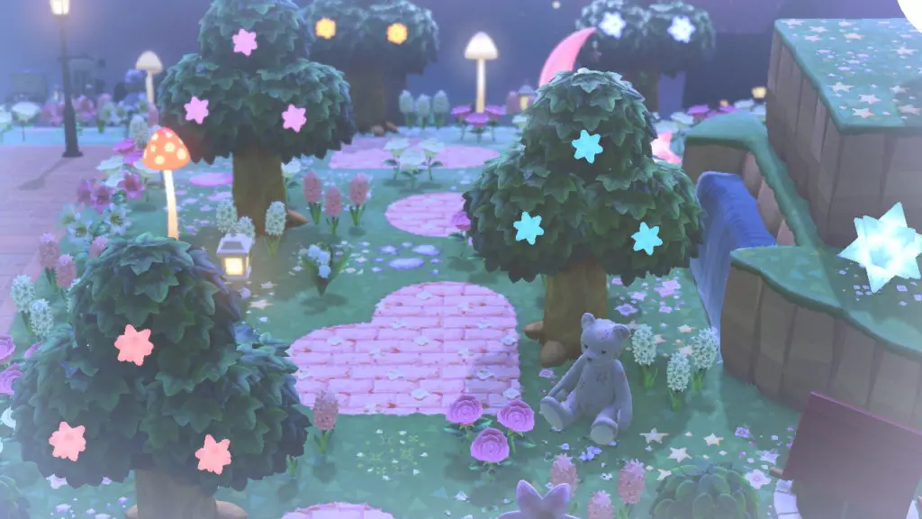 Hacker ha realizzato bellissimi alberi con frammenti di stelle in Animal Crossing: New Horizons