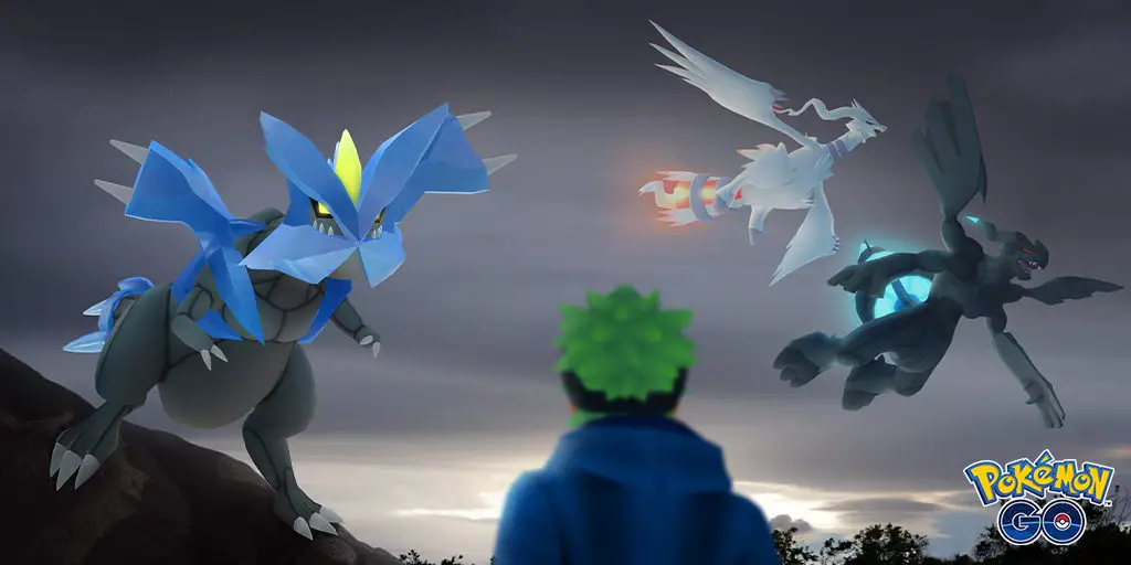Quando verranno Reshiram, Zekrom e Kyurem su Pokémon Go?