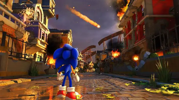 Schermata principale di Sonic Forces 1280x