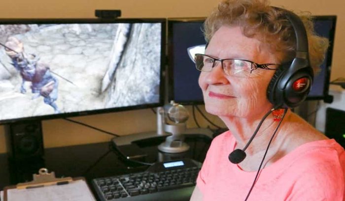 Elder Scrolls Skyrim Grandma