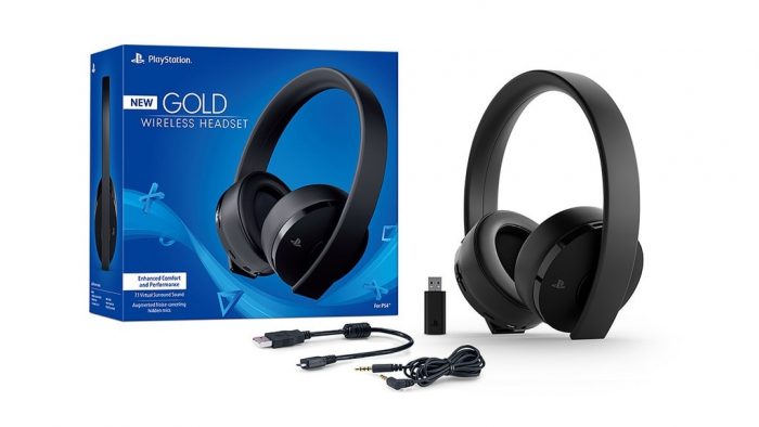 Cuffie wireless Playstation Gold