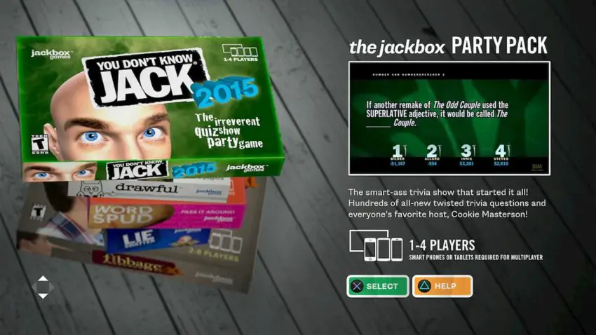 Pacchetto party Jackbox