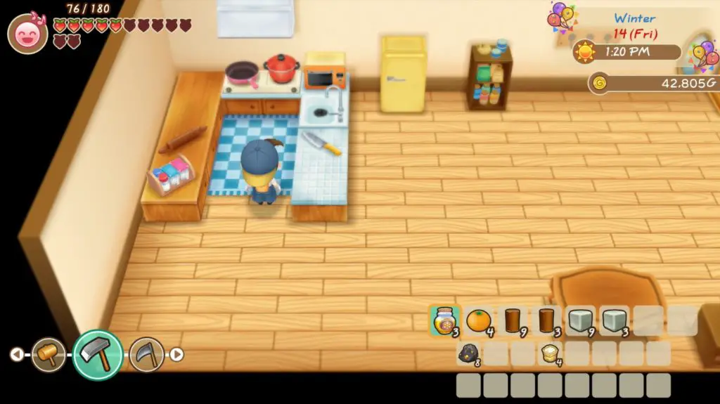 Come ottenere una cucina in Story of Seasons: Friends of Mineral Town