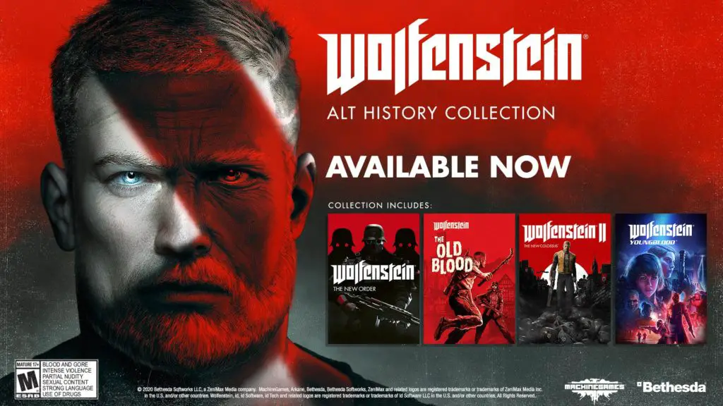 Fai un viaggio attraverso la storia alternativa nella collezione di storia Alt Wolfenstein, disponibile ora Fai un viaggio attraverso la storia alternativa nella collezione di storia Alt Wolfenstein, disponibile ora