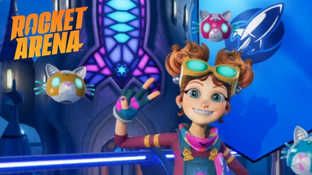 Flux è il primo personaggio DLC della prima stagione della Rocket Arena